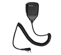 Retevis Walkie Talkie 2 Pin Superiore Microfono a Distanza Altoparlante Compatibile con Baofeng UV-5R BF-88E BF-888S RT24 RT27 Kenwood Sunreal (1 Pezzo)