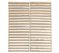 Reti a doghe srotolabili/avvolgibili Senza Telaio in Legno di Betulla. Misura 140 x 195/200cm. Le doghe Sono diritte, Adatte a Tutti i materassi.