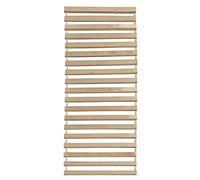 Reti a doghe srotolabili/avvolgibili Senza Telaio in Legno di Betulla. Misura 80 x 195/200cm. Le doghe Sono diritte, Adatte a Tutti i materassi.