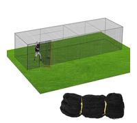 Reti for gabbie for battuta da baseball, Rete for gabbie for baseball e softball, Set di strumenti for esercitarsi for colpire il baseball nel cortile, Rete da allenamento for colpire(8x8x20ft)