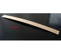 RETI GRITTI Set 8 Listelli, Doghe di Ricambio per Letto Pieghevole, 79x5x0,8 cm, Marrone, 53x8x789