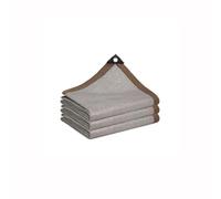 reti ombreggianti, Rete ombreggiante for auto, rete ispessita, tessuto parasole con bordatura a 6 linee e occhielli(4x4m)