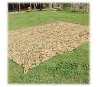 Reticolato da Camuffamento Grande Rete Mimetica Militare, Mimetico Copertura per Casa, Caccia, Legno, Giardino, Campeggio, Feste, Ombreggiante(Material:2x5m/6.5x16.4ft)