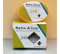 RETIN - A Remove Acne Soap 24K Anti-Aging Acne Removal & Brighten Skin 100g