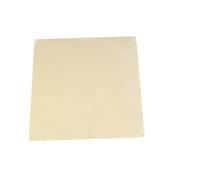 RETINA DECORATIVA ALLUMINIO 30x30cm. ORO FORBIKES