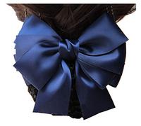 Retina for capelli, fermaglio for capelli a rete, fermaglio for capelli con fiocco, accessori for capelli for hostess di ristoranti, personale di hotel, fermaglio a molla, blu