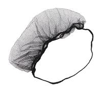 Retina per Barba, 100 Pezzi Copribarba in Nylon Traspirante per Uomo, Monouso per Barba (Nero)