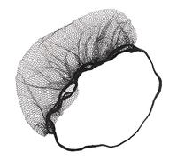 Retina per Barba, Copribarba Usa e Getta 100 Pz Elastico Uomo per Produzione Alimentare (Nero)