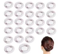 Retina per Capelli,25 Reti per capelli marroni,Retine per Capelli Invisibili con Bordo Elastico,per Invisibili Elastico Bordo Maglia per Balletto,Danza,Infermiera e Così via
