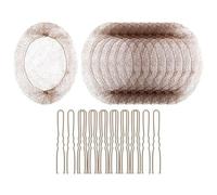 Retina per capelli elastica invisibile con forcine per ballerine panini 20 pezzi rete 50 perni a forma di U Set di accessori per danza