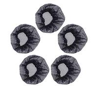 Retina per capelli per danza, accessorio per capelli, 5 pezzi (foro piccolo, senza pizzo)