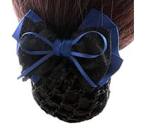 Retine for capelli for chignon, retina for capelli da donna, elastico for copricapo, fermaglio for capelli, blu e nero K13