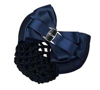 Retine for capelli for chignon, retina for capelli da donna, fermaglio for capelli con fiocco e fermaglio for capelli da donna, N