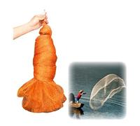 Retino da lancio da 8,2-13,1 piedi di altezza for la cattura di pesci con esche, retini da pesca pieghevoli con piombini e design a sacca, retino da esca for fiumi(H13.1Ft-0.5F)