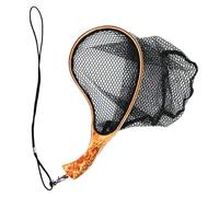 Retino da per pescare - Rete per alla trota - Fishpond Net Fishpond Safe Fishing Gear Bass Net Fish Rete, Retino da a rete nera, per la a mosca