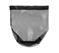 Retino da pesca di ricambio, rete da pesca in nylon nera, rete di ricambio per pesca d'acqua dolce e salata, diametro 40/45/50 cm, capacità di carico 30 kg (45 cm)