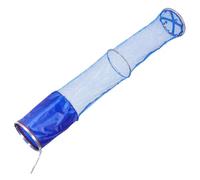 Retino da Pesca in Acciaio Inox Blu, Leggero e Portatile | Nylon e Lega di Alluminio, Pieghevole e Facile da Trasportare, per Mantenere il Pescato Fresco
