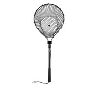 Retino da pesca portatile, pieghevole, 80 cm, compatto, comodo, antiscivolo, telescopico, attrezzatura da pesca, in silicone ispessito, trappola per pesci con gancio per uomini e donne
