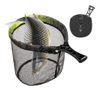 Retino per pesca a mosca per trote - Pesca a mosca - Retino pieghevole portatile compatto leggero per trota pesce gatto salmone cattura & ritorno principianti pesca wat & kayak trasporto