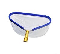 Retino per piscine con telaio in alluminio per stagni e spa, con manico a maglia fine, 41 x 33 cm, blu