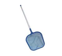 RETINO PIATTO DA SUPERFICIE IN PLASTICA CON MANICO PER PISCINA- - cm.30x33 in...