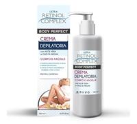 Retinol Complex Crema Depilatoria per Corpo e Ascelle con Aloe Vera e Olio di Argan, 150ml