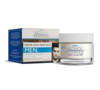 RETINOL COMPLEX CREMA VISO ANTI-AGE ANTIETA' UOMO MEN ACIDO JALURONICO E COLLAGENE 50ML