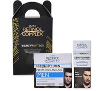 Retinol complex Face Bossidante Men Crema Viso Anti-Age 50 ml + Siero Viso Men 30 ml - Set viso uomo