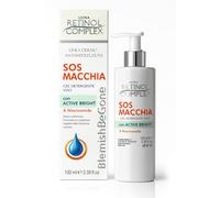 Retinol Complex Gel Detergente SOS Macchia 100 ml - Detergente Viso Illuminante con Niacinamide e Active Bright, Per Incarnato Uniforme e Luminoso