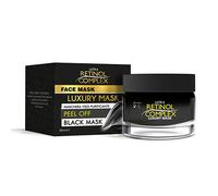 RETINOL COMPLEX MASCHERA VISO PEEL OFF GOLD ILLUMINANTE E BLACK MASK PURIFICANTE