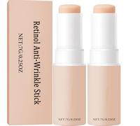 Retinol Firming Stick per viso e collo, anti-invecchiamento siero con acido ialuronico, Lift rassoda le rughe, crema rassodante per pelle cascante, idratante per gli occhi (2 pezzi)