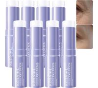 Retinol Under Eye Cream Stick, balsamo anti-invecchiamento per occhiaie scure, riduce le rughe con olio di burro di karitè, idrata profondamente e illumina il tono della pelle (8 pezzi)