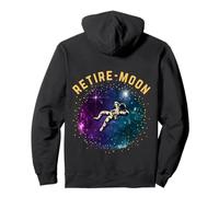 Retired Astronaut Retirement Retire Moon Felpa con Cappuccio