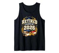 Retired Class of 2026 Camicia da Classe per Insegnanti in Canotta