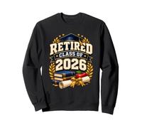 Retired Class of 2026 Camicia da Classe per Insegnanti in Felpa