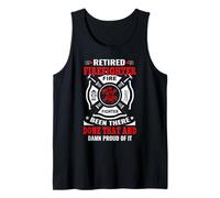 Retired Firefighter Fireman Firefighters Lovers Canotta