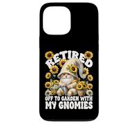 Retired Gnome For Men And Women Funny Saying For Retirement Custodia per iPhone 13 Pro Max
