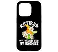Retired Grandma Gnome Saying For Women Margarita Retirement Custodia per iPhone 15 Pro