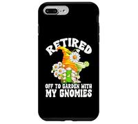Retired Grandma Gnome Saying For Women Margarita Retirement Custodia per iPhone 7 Plus/8 Plus