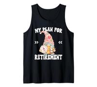 Retired Grandma Life Retirement Plan Cute Sewing Mom GNOME Canotta