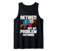 Retired Not My Problem Anymore Sloth, divertenti regali di pensionamento Canotta