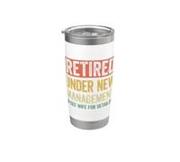 Retired Under New Management See Wife For Details Bicchiere termico in acciaio inox doppia parete