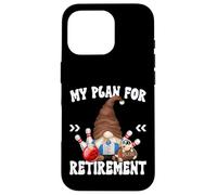 Retirement Bowling Gnome Dad For Men Retired Grandpa Life Custodia per iPhone 16 Pro