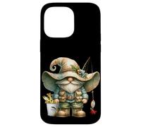 Retirement Fishing Gnome For Retired Dad And Fishing Grandpa Custodia per iPhone 14 Pro Max