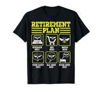 Retirement Plan Beekeeping Hobby Beekeeper Honey Bee Farmer Maglietta