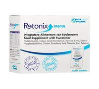 River Pharma Integratore alimentare Retonix Memo – Memoria e Concentrazione – 30 bustine da 4 g