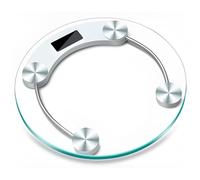 Retoo Bilancia personale digitale con tecnologia step-on e sensori ad alta precisione in vetro temprato, bilancia persone con display LCD fino a 180 kg e precisione 100 g, bilancia kg/libbre/pz