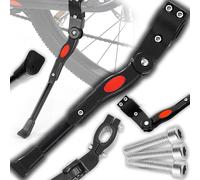Retoo Cavalletto per bicicletta regolabile in altezza 26,5 cm, robusto e resistente, in alluminio, antiscivolo, extra stabile, universale per mountain bike, e-bike, bici da corsa, città e trekking