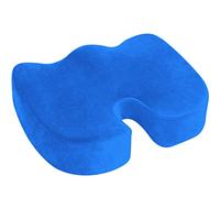 Retoo Cuscino ortopedico confortevole per la sedia da ufficio, cuscino con memory foam per alleviare il coccige, favorisce la circolazione sanguigna e aumenta il comfort di seduta, ergonomico per