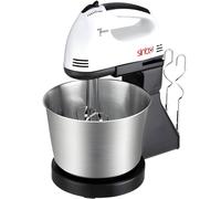 Retoo Frullatore manuale con ciotola, frusta manuale, racchetta per uovo, 100 W, 220 V, 7 livelli, leggero, silenzioso, mescolatore a mano, pulsante turbo, mixer, frusta, interruttore di velocità,